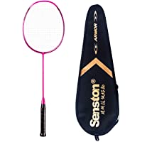 Los mejores  - Senston N80 Grafito Raqueta de Bádminton-Badminton Racket de Fibra Carbono